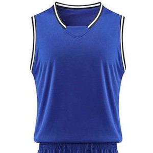 Uniforme de Baloncesto Transpirable de Alta Calidad, Diseños Personalizados, 100% Poliéster, Sin Mangas, Venta al Por Mayor - Product Image 2