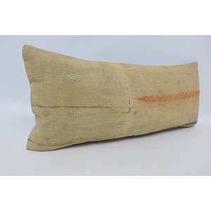 Almohada de lana estampada Vintage bohemia de lujo 16x36 pulgadas acento decorativo estilo tejido portátil para ropa de cama y vacaciones de Navidad - Product Image 3