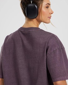 T-shirts décontractés d'été pour femmes en coton et polyester écologiques respirants à séchage rapide Double couche Confortables de haute qualité - Product Image 5