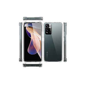 Funda de Silicona Nitro Anti-Golpes HRMN para Xiaomi Redmi Note 11 Pro Plus 5G y Mi 10s/Mi 11 Lite, Carcasa Trasera Protectora Transparente - Product Image 2