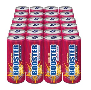 Booster Energy Drink Exotic 0,33 Litre, Pack de 24 canettes - Product Image 1