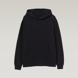 เสื้อฮู้ดแขนยาวผ้าฝ้าย100% 2สีแบบสวมหัวสำหรับผู้ชาย OEM - Product Image 3