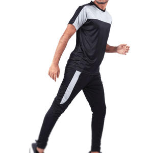 100% haute qualité pas cher prix hommes Jogging survêtement 2025 Style décontracté hommes vêtements deux pièces été survêtements ensembles - Product Image 2