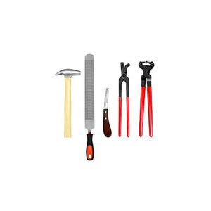 Kit d'outils de maréchal-ferrant de cheval de producteur supérieur Kit d'outils de maréchal-ferrant de coupe de sabot avec sac à bas prix Kit d'outils de qualité supérieure - Product Image 1