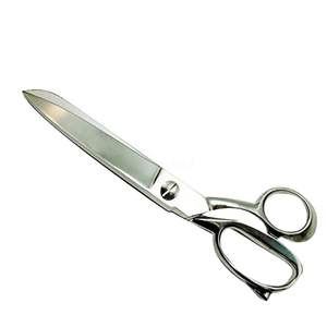 Ciseaux de tailleur en acier inoxydable durable à lame droite et tranchante, outil de coupe pour tissus, travaux d'aiguille, couture, broderie, vêtements - Product Image 5