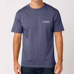 T-shirt en coton à col rond et manches courtes, tricoté sur mesure, OEM, faible MOQ, pour hommes, style décontracté chic, écologique, qualité supérieure, fabriqué au Bangladesh - Product Image 4