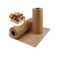 Papier kraft recyclé enduit pour boîtes de rembourrage auto-distributrices, emballage écologique en vrac