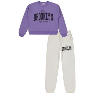 Teenage <b>Girls</b> Textile Tracksuit for <b>Sport</b> and Leisure - Product Image 1