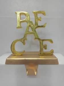 Modernos Soportes para Calcetines Navideños de Copo de Nieve de Metal y Madera, Ganchos Colgantes Resistentes para las Fiestas a Precio Económico - Product Image 4