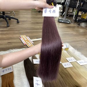 Vente en gros Thanh an S410 100g Mèches de cheveux Remy vierges à 100% pour tissage, extensions de cheveux vietnamiens lisses, toutes couleurs - Product Image 1