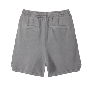 Double Couche Blanc Boxe 100% Coton Tissu Oxford Plus Size Summer Streetwear Running Athletic Jogger Gym Men's Custom - Product Image 4