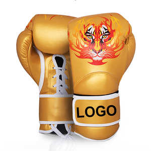 PU cuero sintético 2024 Velcro mejor entrenamiento bolsa de boxeo guantes Diseño mis propios guantes de boxeo - Product Image 4