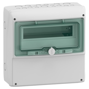 Versatile per SCHNEIDER ELECTRIC 13191 Kaedra, Contenitore per Elettronica e Strumentazione, 12+1 Moduli, Presa di Corrente 340 X 335 mm - Product Image 1