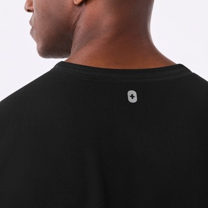 Haut de gommage médical à col en V pour hommes-Uniforme d'hôpital, gommages d'allaitement, ensemble de gommages chirurgicaux avec panneaux en maille et quatre poches - Product Image 5