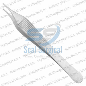 Microfórceps Adson con Plataforma de Ligadura, 1x2 Dientes, 12 cm, Instrumentos Quirúrgicos para Microcirugía y Oftalmología - Product Image 2