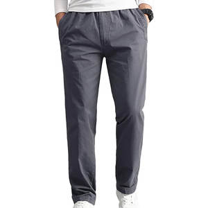 Pantalones Cargo para Hombre, Color Sólido, Cintura Media, Holgados, Transpirables, Ligeros, de Pierna Recta, Casuales, Deportivos, de Secado Rápido - Product Image 1
