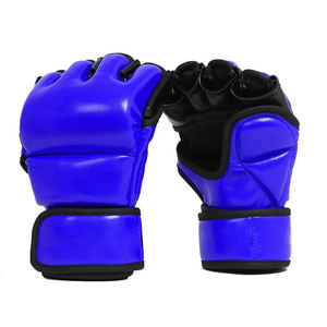 Professional Premium MMA <b>Gloves</b> Martial Arts Half <b>Finger</b> Coverage Sports MMA Leather <b>gloves</b> from Pakistan - Product Image 5