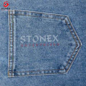 Pantalones vaqueros de Mujer Primavera Verano 2023, tela Original, Panel de rayas diagonales, pantalones vaqueros rectos holgados para mujer - Product Image 6