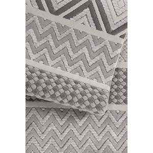 Tapis d'intérieur multicolore en polypropylène et polyester Netline BY052, design moderne pour chambre d'enfant et bureau, pour chambre d'enfant, Home Depot - Product Image 3