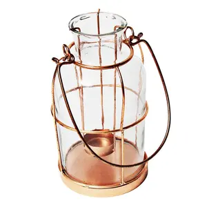 Golden Metal <b>Candle</b> Lantern for Wedding and Party Use Lanterns for Home Decoration Indian Supplier bulk Sale <b>big</b> wholesaler - Product Image 1