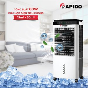 EVEREST 3000M 40W Enfriador de aire industrial Tipo de velocidad personalizable 220V DC Power Nueva condición para uso doméstico Vietnam para hoteles - Product Image 3
