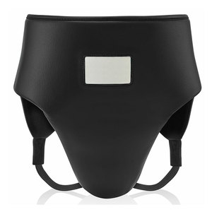 Protector de ingle de lucha hecho de cuero Pu logotipo personalizado Protector de guardia masculino Taekwondo MMA Protector de ingle Kick Boxing protectores de ingle - Product Image 3