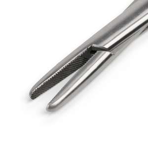 Calidad Premium Autoclavable 24 Cm/9,5 "Veterinario Quirúrgico Mathieu Soporte de aguja Fuente de alimentación manual - Product Image 2