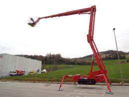สั่งซื้อ Picker / Cherry Picker ลิฟท์บูมแบบพับยืดไสลด์ขนาด 18 ม. 26 ม. 30 ม. สําหรับขาย