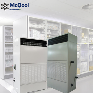 ชุดคอยล์พัดลมตั้งพื้นพร้อม R410A สารทำความเย็นสำหรับงานอุตสาหกรรมขดลวดพัดลมสำหรับให้ความร้อนและความเย็น - Product Image 1