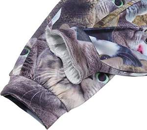 Pantalones de chándal de gimnasio para hombre de MOQ bajo Joggers deportivos con ropa de calle Pantalones de entrenamiento de patrón de sublimación informal - Product Image 5