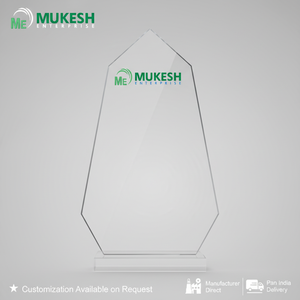Trofeo de Acrílico Cristalino Apex, Duradero y Pulido, con Grabado para Premios Corporativos, Reconocimiento a Empleados, Eventos Deportivos y Académicos - Product Image 4