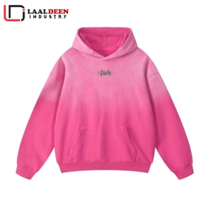 Sudadera con Capucha Extra Grande para Mujer, Diseño Gráfico Personalizado, Alta Calidad, 100% Algodón, Bordada, Dobladillo Acanalado, Hombros Caídos, Logotipo Frontal Digital - Product Image 4