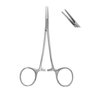 HALSTED Mosquito Arterien Clamp 15 cm Premium Halsted Mosquito Hemostatic Atraumatic Forceps Straight Serrated Medical Instruments - Product Image 1