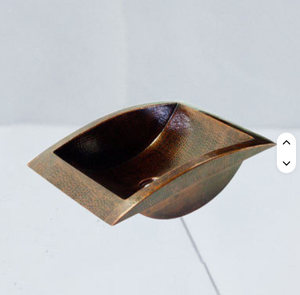 Lavabo de forma personalizada hecho en cobre de alta calidad para decoración de pasillo del hogar equipo de cocina personalizado - Product Image 2