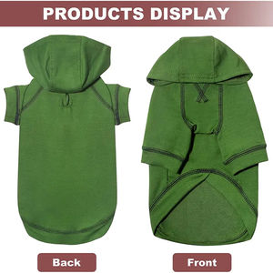 Winter <b>Dog's</b> Hoodie Sweaters with Pockets Warm Cotton Lightweight Modern <b>Dog</b> <b>Clothes</b> <b>for</b> Small <b>Dog</b> Unique Style New Design - Product Image 3