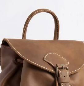 Uniformes de chœur en cuir convertible marron et noir unisexe pour adultes - Product Image 3