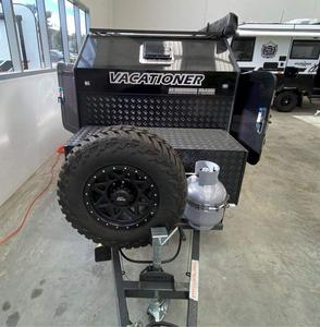 Mini Caravana en Forma de Lágrima, Remolque de Viaje para Acampar, en Venta Ahora - Product Image 3