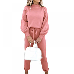 Conjunto Deportivo Informal para Mujer, Pantalones Deportivos de Color Sólido, Transpirables y con Logotipo Estampado, los Mejores Conjuntos Deportivos para Mujer - Product Image 2