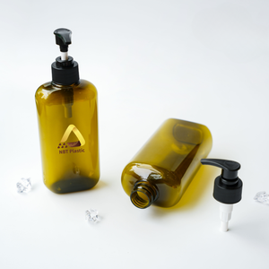 Bouteille de pompe PET transparente de 350ml | Emballage cosmétique pour shampooing et soins du corps - Product Image 3