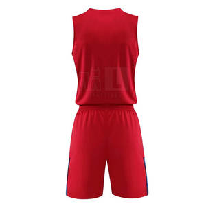 Venta al por mayor de alta calidad personalizable baloncesto Uniforme establece transpirable ligero cómodo servicio OEM - Product Image 2