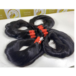 Caliente tendencia 100% Natural recto mejor calidad ruso extensiones de cabello humano largo 40-70cm tinte paquetes de Color oscuro - Product Image 6