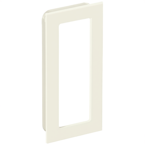 HEWI 544.54.120 Tirador Rectangular para Puerta Corredera de Poliamida 99% Blanco Puro Brillante, 120 mm de Largo, 54 mm de Ancho, para Decoración de Hogar en Madera - Product Image 3