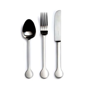 Cuillère Fourchette Couteau Vaisselle Argenterie Couverts Ensemble Cadeau De Mariage Avec Plat Long Nouveau Élégant Argent Plaqué - Product Image 5
