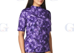 Chemises de protection contre les éruptions cutanées imprimées par sublimation pour femmes, arts martiaux de haute qualité et vêtements décontractés, chemises à couche de base protectrice en gros - Product Image 5