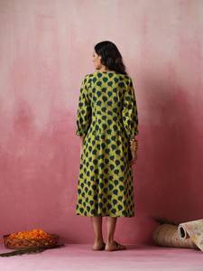 Robe d'été en coton imprimé pour femme - Product Image 2