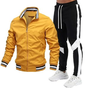 Chándales de hombre de alta calidad personalizados al por mayor último diseño sublimación informal transpirable con logotipo impreso para la temporada de primavera - Product Image 2