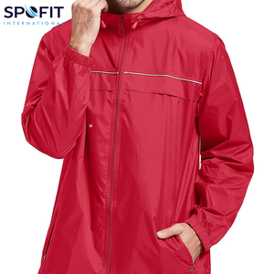 100% Waterproof Hooded Men's Quick Dry Bomber Rain Jacket with High Street Style for Winter Outdoor Use - Product Image 6