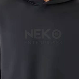 Chándal de invierno holgado de algodón 100% ligero de alta calidad para hombre, conjuntos de patrón sólido con capucha transpirable, MOQ bajo y precio barato - Product Image 6