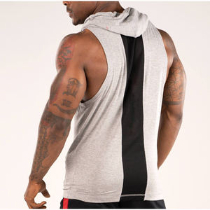 Latest Summer Latest Design Fashion Men Sleeveless Custom <b>Hoodies</b> <b>Gym</b> Wear Workout <b>Hoodies</b> Adult Mens High Quality Pullover - Product Image 3