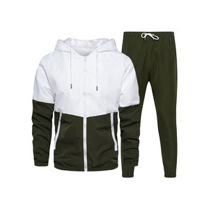 Chándales de patrón sólido liso para hombre personalizados OEM de alta calidad precio al por mayor Gran oferta con logotipo personalizado transpirable en Nurak - Product Image 1